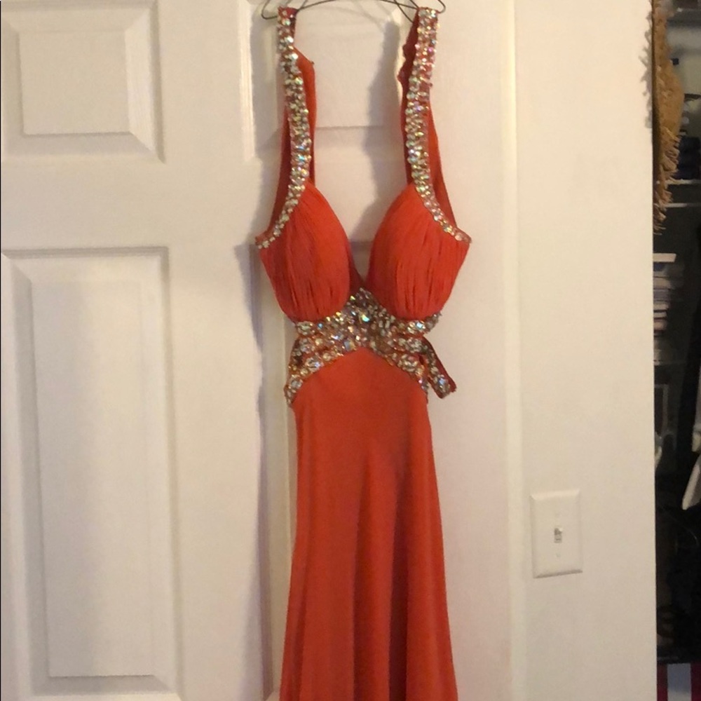 Faviana prom dress